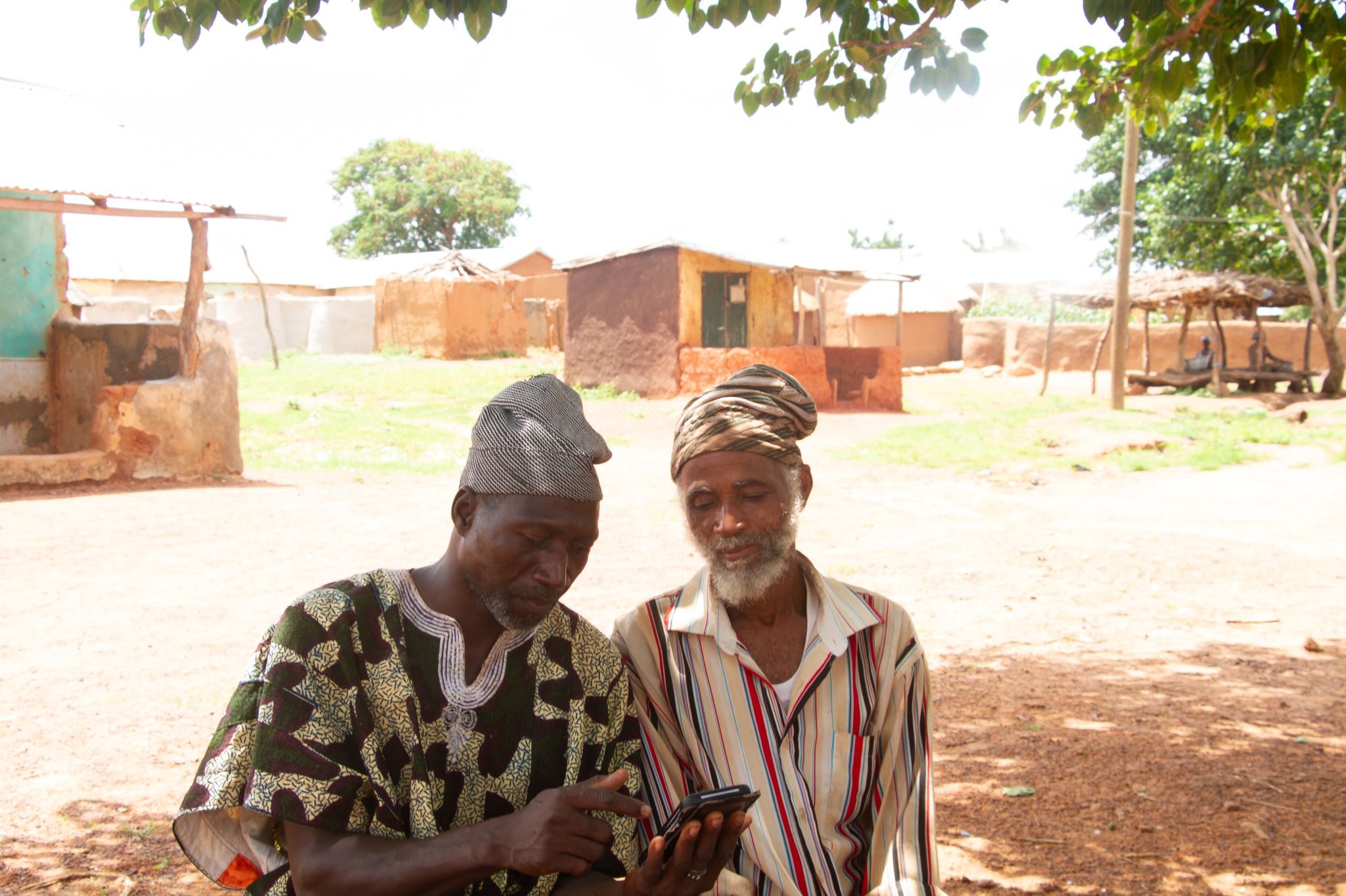 Parents in Ghana, story of change, nudge messaging for empowering education