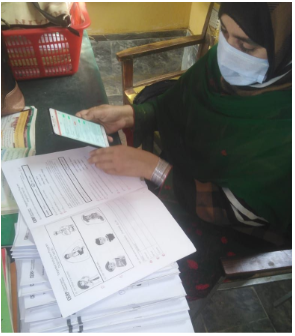 A teacher using the TIP tool in a classroom.
