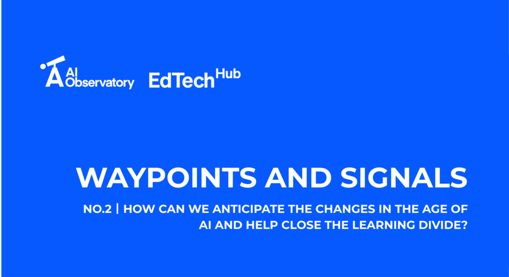 Waypoints and signals hero issue 2 - blue banner