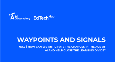 Waypoints and signals hero issue 2 - blue banner