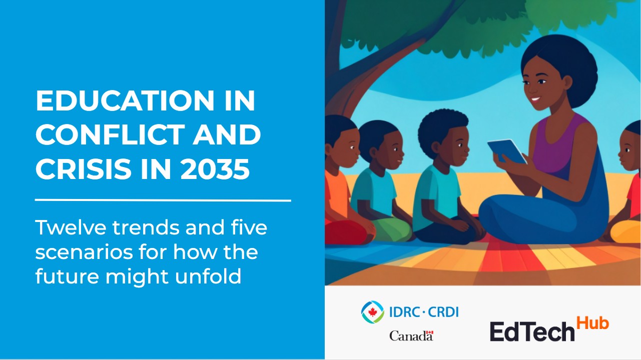 EDUCATION IN CONFLICT AND CRISIS IN 2035 